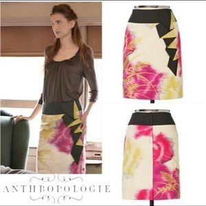 Anthropologie by Floreat “Scythed Lawns” skirt